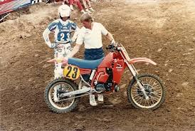 1984 David Bailey Roger Decoster Works Rc Honda Vintage Motocross Honda Dirt Bike Motocross Bikes