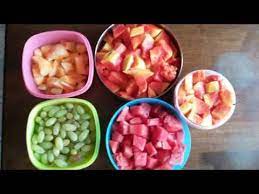 How To Cut And Store Fruits In Fridge | Simple & Easy Way To Keep Fruits  Fresh - Youtube