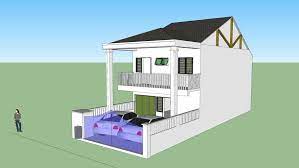 Double storey house can be two types: Renovated Double Storey Terrace House 3d Warehouse