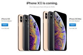 Here Are All The Price Points For The Iphone Xs Xs Max And Xr Hardwarezone Com Sg