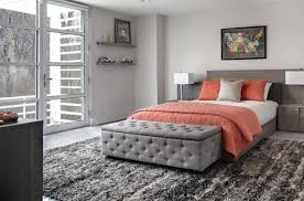 A new paint color for the walls is a relatively inexpensive and straightforward way to create the bedroom of your dreams, a relaxing space for unwinding and sleeping. Unexpected Peach And Grey Bedroom Peach Bedroom Bedroom Sitting Room Stylish Room