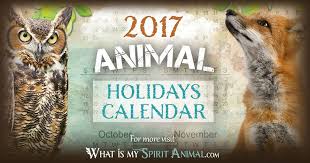Animal Holidays Celebration Dates Pet Holiday Animals Animal Totem Spirit Guides
