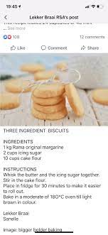 Pin By Dorette Vanheerden On Bread And Cake Cake Flour Ingredients Three Ingredient