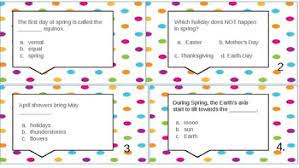 Among these were the spu. Spring Trivia By Julianne Zielinski Teachers Pay Teachers