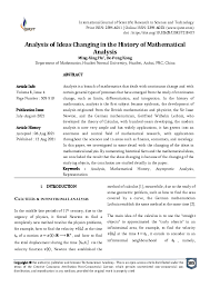 Image result for Science Math Analysis Open Problems