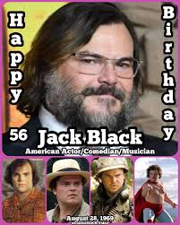 Celebrating Jack Black's 55th birthday, born today