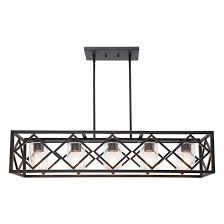 Wayfair 5 light kitchen island pendant. Gracie Oaks Isik 5 Light Kitchen Island Linear Pendant Reviews Wayfair