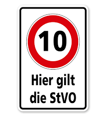 Neue stvo tritt in kraft, höhere strafen, schnellerer führerscheinverlust | motorrad nachrichten. Verkehrszeichen Kombinationsschild Hier Gilt Die Stvo Geschwindigkeitsangabe Nach Wahl