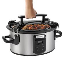 Crock Pot Single Hand Cook Carry 6 Quart Oval Slow Cooker Slow Cooker Crock Pot Cooker Slow Cooker