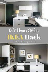 A Real Home Office Garrison Street Design Studio Ikea Home Office Home Office Design Ikea Corner Desk