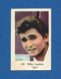 1962 Dutch Gum (1-200) #149 Michael Landon "Bonanza"