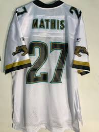 reebok nfl jersey jacksonville jaguars rashean mathis white sz 2x