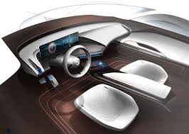 Mercedes Benz Generation Eq A New Electric Family Auto Design Concept Car Interior Interior Sketch Car Interior Sketch