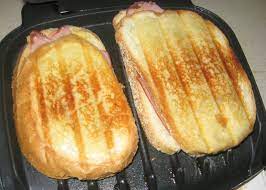 Half Fast Cook How To Make A Panini Sandwich On A George Foreman Grill