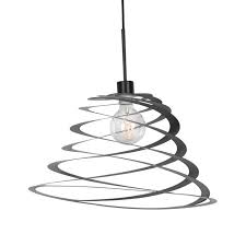 1929 spiral lamp 3d models. Design Hanging Lamp With Spiral Shade 50 Cm Scroll Lampandlight