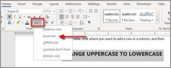 In word how to change uppercase to lowercase. How To Change Uppercase To Lowercase In A Word Keyboard Shortcut Quora