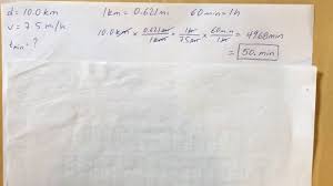 There are 60 minutes in a hour. Convert Run Times From Kilometers To Minutes 083 Youtube