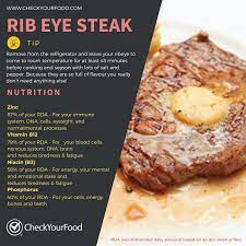 Leave the steaks to rest for at least 5 mins. The Health Benefits Of Rib Eye Steak Ribeye Steak Food How To Grill Steak
