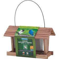 Pennington Red Cedar Nature S Friend Hopper Wild Bird Feeder 3 Lbs Seed Capacity Walmart Com Wild Bird Feeders Bird Feeders Pennington