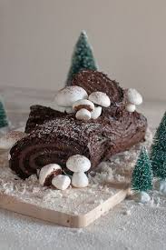 Meringue Mushrooms Buche De Noel Sweet Treats A Baking Blog Yule Log Cake Yule Log Cake Recipe Christmas Baking