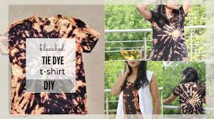 Check it every minute to see if it has lightened to your liking. Tie Dye Bleaching Tutorial Youtube