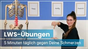Lws Ubungen 5 Minuten Taglich Gegen Schmerzen Youtube