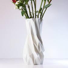 3d drucker vorlage funky vase #3 by tortoisehawk. Feng Shui 3d Printed Home Decor Vase White Vase Living Room Decor Modern Tall Vase Modern White Geometric Vase White Faceted Decorative Vase Grosse Blumenvasen Moderne Dekoration Wohnzimmer Dekor Modern