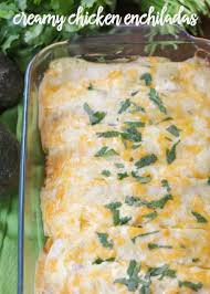 Creamy Chicken Enchiladas With Sour Cream Video Lil Luna Recipe Enchilada Recipes Creamy Chicken Enchiladas Recipe Chicken Enchilada Recipe