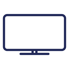 Tv Television Screen Display Home Video Design Technology Flat Modern Black Led Media Hdtv Illustration Digital Icon Layout Template Mo Design