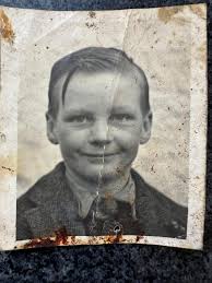 Hi, this is a photo of my father who is now 86 years of age. Would it be  possible to clean up this photo and maybe a colour version as well. Thank