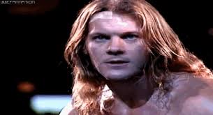 I like long hair.because with long hair only he looks super. Gif Wwe Chris Jericho Animated Gif On Gifer