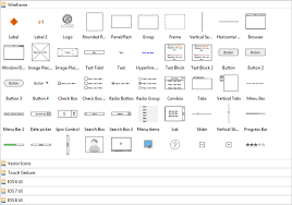 Wireframe Softwaresymbole Benutzeroberflache Wireframe Website Design