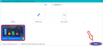 Screen Sharing Ahaslides With Zoom Interactive Presentation Presentation Remote Work