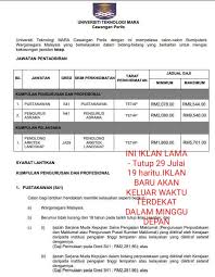 Berikut adalah senarai program terkini melibatkan asasi dan diploma yang ditawarkan oleh uitm bagi sesi 2 tahun akademik 2020/2021 Sophie Al Yahya On Twitter Ada Sesiapa Kelulusan Diploma Senibina Lanskap Ada Kekosongan Jawatan Pembantu Arkitek Lanskap Di Uitm Perlis Kawan Sy Pegawai Mencari Permanent Staf Sila Dm No Anda P S Untuk Yang Ada