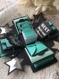 Happy Birthday Box For Boyfriend Happy Birthday Explosion Photo Box Birthday Photo Box Etsy Birthday Explosion Box Diy Exploding Box Surprise Box Gift