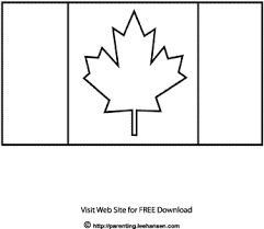 Canada Maple Leaf Flag Colouring Sheet Flag Coloring Pages Flag Colors Canadian Flag