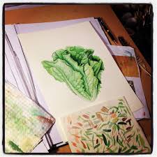 Hemos compilado una colección increíble de dibujos a lapiz chidos y fáciles para ti! Mi Naturalismo De La Feria Al Papel Ilustracion De Flores Verduras Y Frutas De La Estacion