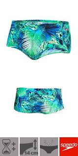 The deco slip de bain features our logo in a stunning gradient across the back as if it is coming out of the architectural lines, a flat front and 3 sides at the hip, liner and an inner drawstring. Maillot De Bain Slip Pour Hommes Speedo Junglewave Allover 14cm Trunks Endurance10