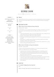 Office Clerk Resume Guide 12 Samples Pdf 2020