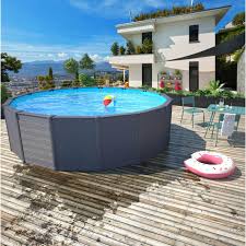 Piscine Tubulaire Graphite Intex Diam 4 17 X H 1 09 M Piscine Tubulaire Piscine Amenagement Piscine