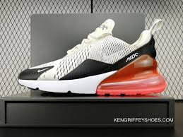 Nike Air Max 270 Black Light Bone Hot Punch White Online Price 93 59 Nike Air Max Air Max 270 Nike Air