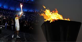 Image result for tokyo 2020 torch