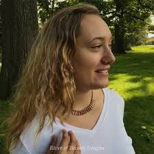 Blush Pink Beaded Bib, Accent Necklace Under 50