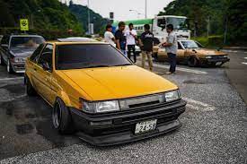 画像に含まれている可能性があるもの 車 屋外 ハチロク トレノ 車 イラスト
