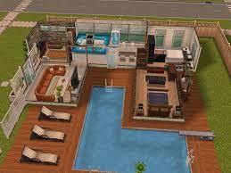The Sims Free Play Modern House 1 Sims Thesims House Ideas Casa Sims Sims Projetos De Casas