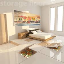 Storage Floor Tiny House Storage Home Study Rooms Small Apartment Storage