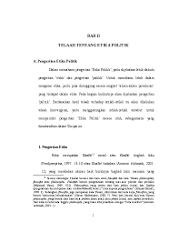 Etika atau prosedur keselamatan kerja di laboratorium di antaranya adalah: Doc Bab Ii Telaah Tentang Etika Politik Fathimah Ali Academia Edu