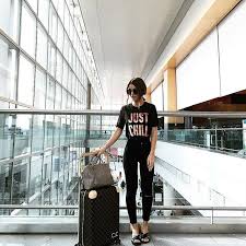 Just Chill Airport Travel Aerolook Travel Ootd Airport Style Travel