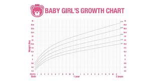Dry Erase Baby Girl Growth Chart Decal