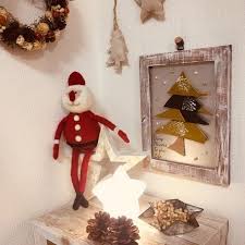 クリスマスなオーナメントハンガーリメイク diyrepi ダイレッピ オーナメント クリスマス オーナメント アドベントカレンダー